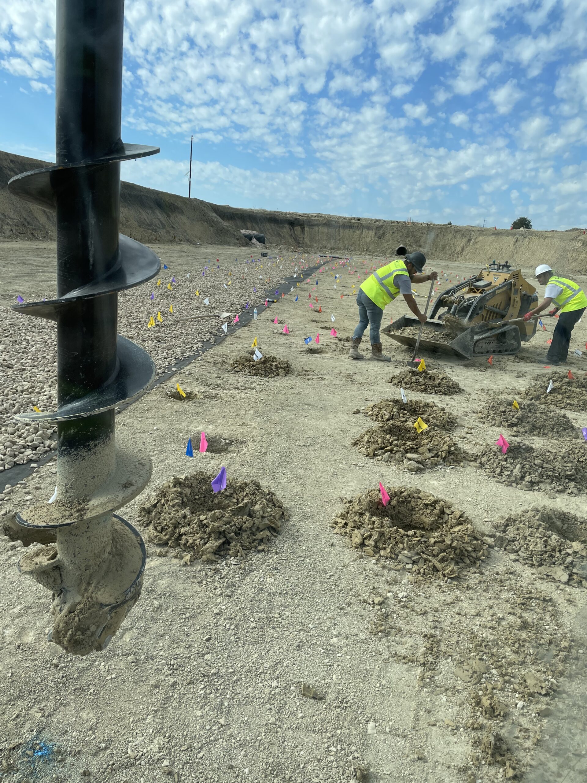 Landscaping Construction Work